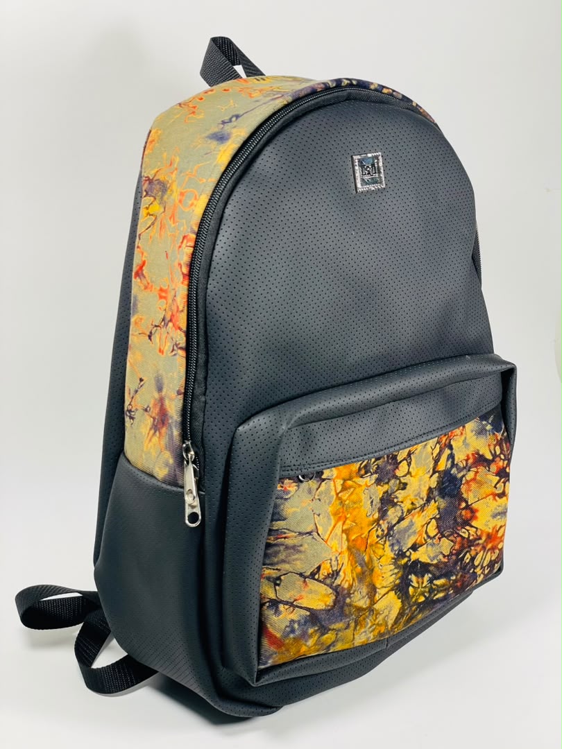 Sac à dos Tissus Jaune